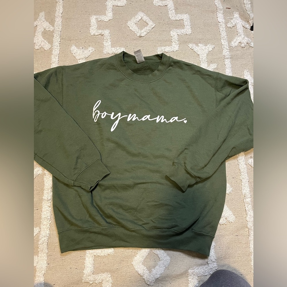 Boy Mama Crewneck